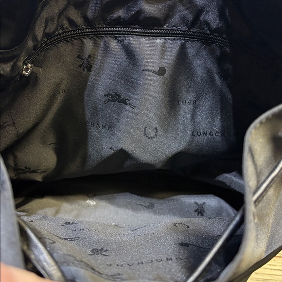 Longchamp Black Le Pilage Neo Bucket Bag - Picture 9 of 13